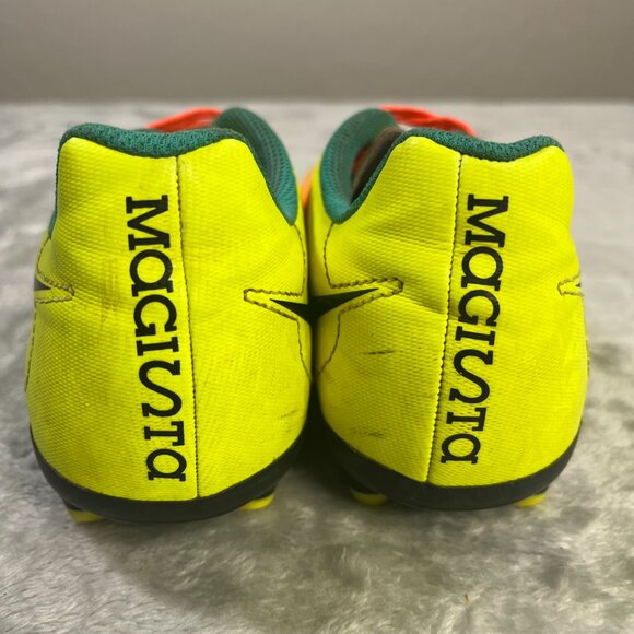 Nike Magista Ola 2 FG Youth Jr 4 Soccer Cleats Football Boots Volt Orange Yellow - Picture 6 of 9